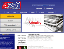 Tablet Screenshot of easycomputer.cz